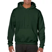 Uniszex kapucnis pulóver Gildan GI18500 Heavy Blend Adult Hooded Sweatshirt -S, Forest