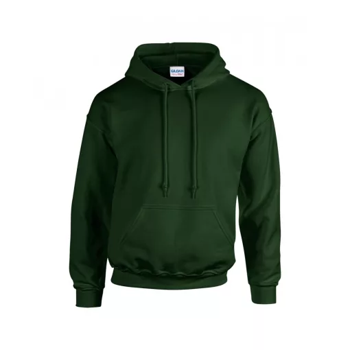Uniszex kapucnis pulóver Gildan GI18500 Heavy Blend Adult Hooded Sweatshirt -S, Forest