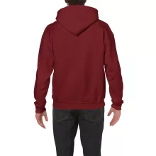 Uniszex kapucnis pulóver Gildan GI18500 Heavy Blend Adult Hooded Sweatshirt -S, Garnet