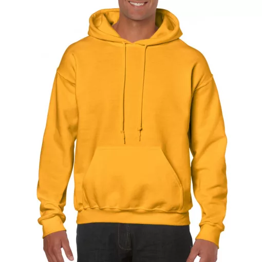 Uniszex kapucnis pulóver Gildan GI18500 Heavy Blend Adult Hooded Sweatshirt -2XL, Gold