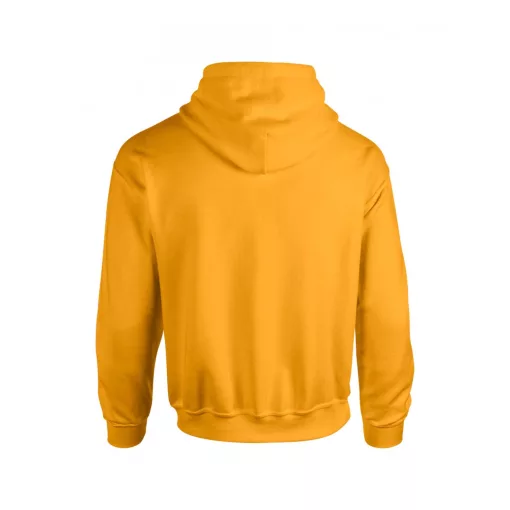 Uniszex kapucnis pulóver Gildan GI18500 Heavy Blend Adult Hooded Sweatshirt -L, Gold