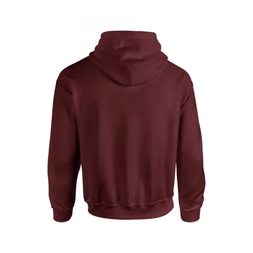 Uniszex kapucnis pulóver Gildan GI18500 Heavy Blend Adult Hooded Sweatshirt -2XL, Maro