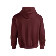 Uniszex kapucnis pulóver Gildan GI18500 Heavy Blend Adult Hooded Sweatshirt -S, Maroon
