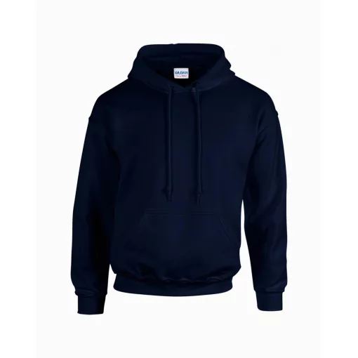 Uniszex kapucnis pulóver Gildan GI18500 Heavy Blend Adult Hooded Sweatshirt -5XL, Navy