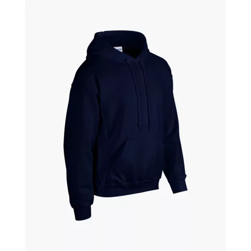 Uniszex kapucnis pulóver Gildan GI18500 Heavy Blend Adult Hooded Sweatshirt -5XL, Navy