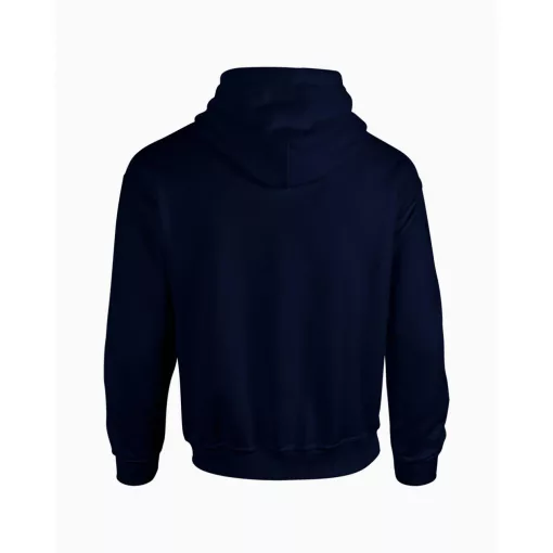 Uniszex kapucnis pulóver Gildan GI18500 Heavy Blend Adult Hooded Sweatshirt -5XL, Navy