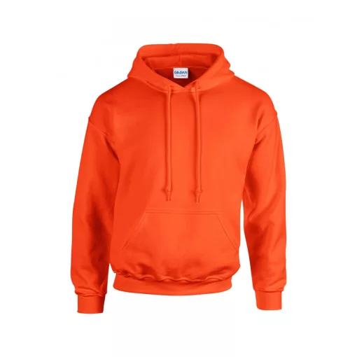 Uniszex kapucnis pulóver Gildan GI18500 Heavy Blend Adult Hooded Sweatshirt -S, Orange