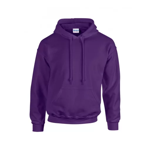 Uniszex kapucnis pulóver Gildan GI18500 Heavy Blend Adult Hooded Sweatshirt -S, Purple