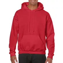 Uniszex kapucnis pulóver Gildan GI18500 Heavy Blend Adult Hooded Sweatshirt -2XL, Red
