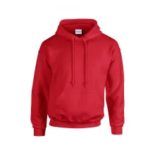 Uniszex kapucnis pulóver Gildan GI18500 Heavy Blend Adult Hooded Sweatshirt -S, Red