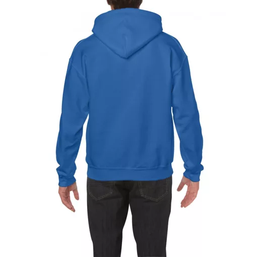 Uniszex kapucnis pulóver Gildan GI18500 Heavy Blend Adult Hooded Sweatshirt -S, Royal