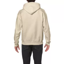 Uniszex kapucnis pulóver Gildan GI18500 Heavy Blend Adult Hooded Sweatshirt -L, Sand