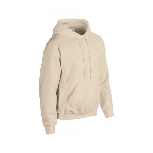 Uniszex kapucnis pulóver Gildan GI18500 Heavy Blend Adult Hooded Sweatshirt -L, Sand