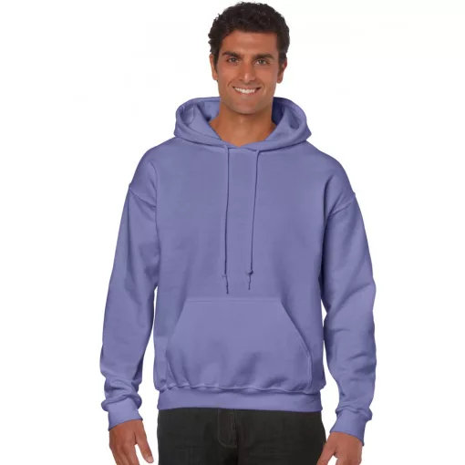 Uniszex kapucnis pulóver Gildan GI18500 Heavy Blend Adult Hooded Sweatshirt -2XL, Viol