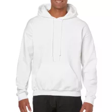Uniszex kapucnis pulóver Gildan GI18500 Heavy Blend Adult Hooded Sweatshirt -2XL, Whit