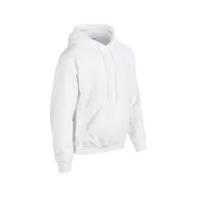 Uniszex kapucnis pulóver Gildan GI18500 Heavy Blend Adult Hooded Sweatshirt -5XL, Whit