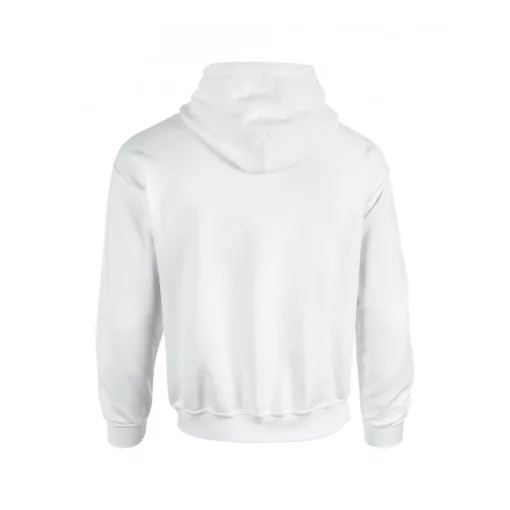 Uniszex kapucnis pulóver Gildan GI18500 Heavy Blend Adult Hooded Sweatshirt -S, White