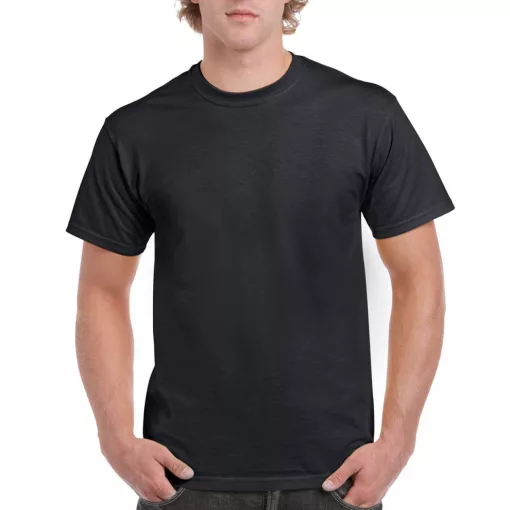 Uniszex póló Gildan GI2000 Ultra Cotton Felnőtt póló -XL, Black