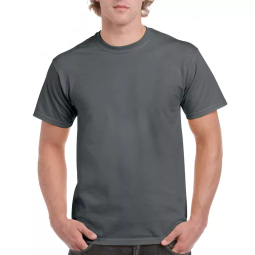 Uniszex póló Gildan GI2000 Ultra Cotton Felnőtt póló -L, Charcoal