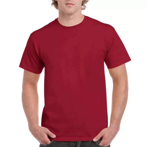 Uniszex póló Gildan GI2000 Ultra Cotton Felnőtt póló -2XL, Cardinal Red