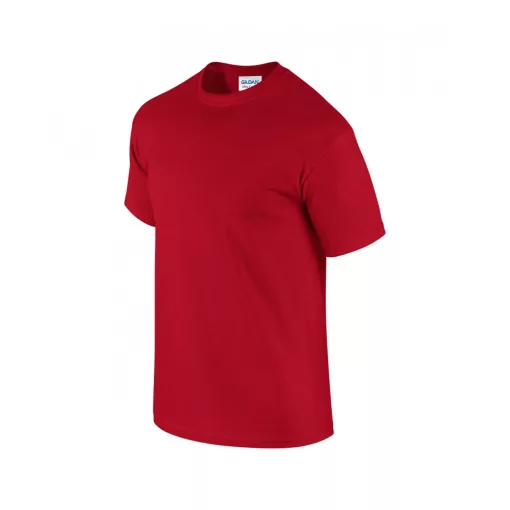 Uniszex póló Gildan GI2000 Ultra Cotton Felnőtt póló -L, Cherry Red