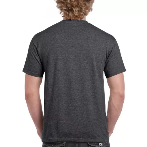 Uniszex póló Gildan GI2000 Ultra Cotton Felnőtt póló -2XL, Dark Heather