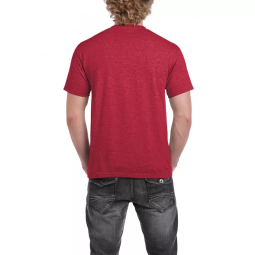 Uniszex póló Gildan GI2000 Ultra Cotton Felnőtt póló -2XL, Heather Cardinal