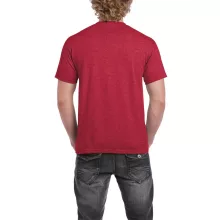 Uniszex póló Gildan GI2000 Ultra Cotton Felnőtt póló -L, Heather Cardinal