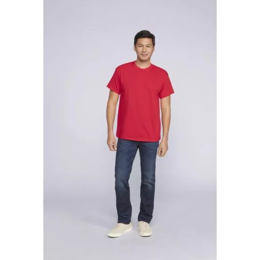 Uniszex póló Gildan GI2000 Ultra Cotton Felnőtt póló -2XL, Heliconia