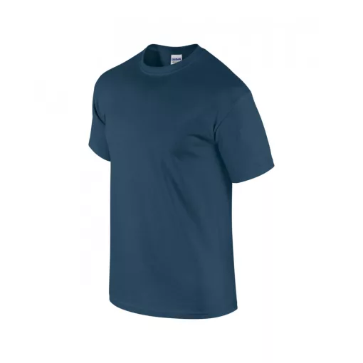 Uniszex póló Gildan GI2000 Ultra Cotton Felnőtt póló -2XL, Heather Navy