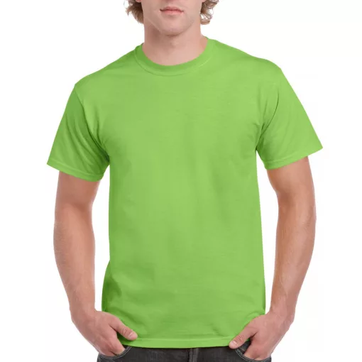 Uniszex póló Gildan GI2000 Ultra Cotton Felnőtt póló -L, Lime