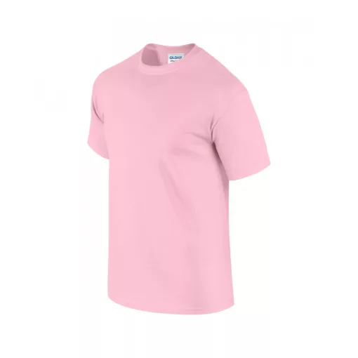 Uniszex póló Gildan GI2000 Ultra Cotton Felnőtt póló -L, Light Pink