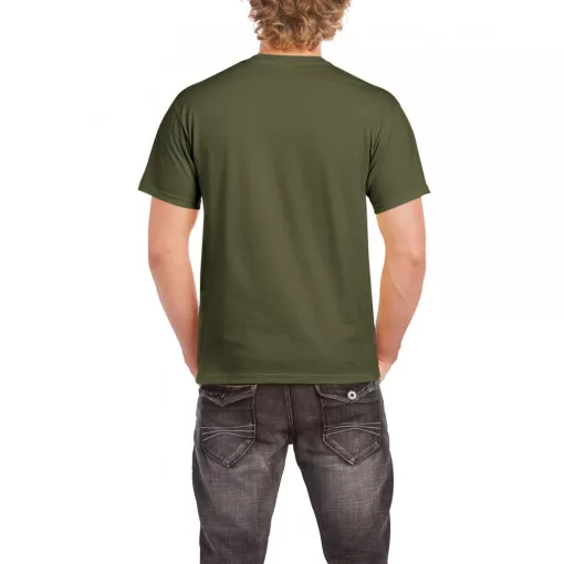 Uniszex póló Gildan GI2000 Ultra Cotton Felnőtt póló -2XL, Military Green