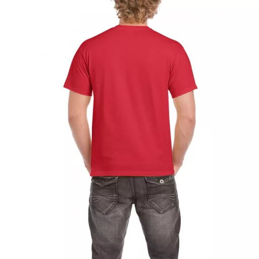 Uniszex póló Gildan GI2000 Ultra Cotton Felnőtt póló -5XL, Red