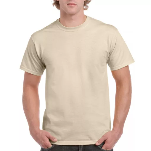 Uniszex póló Gildan GI2000 Ultra Cotton Felnőtt póló -2XL, Sand