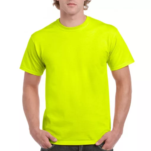 Uniszex póló Gildan GI2000 Ultra Cotton Felnőtt póló -2XL, Safety Green