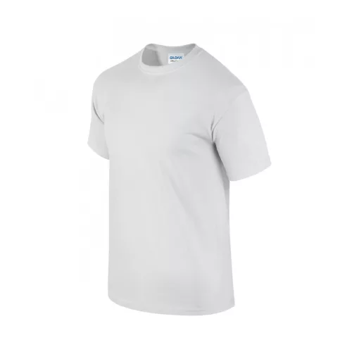 Uniszex póló Gildan GI2000 Ultra Cotton Felnőtt póló -5XL, White