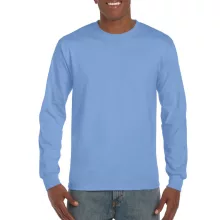 Uniszex póló Gildan GI2400 Ultra Cotton Felnőtt Hosszú Ujjú póló -2XL, Carolina Blue