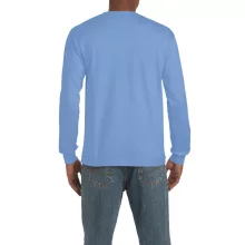 Uniszex póló Gildan GI2400 Ultra Cotton Felnőtt Hosszú Ujjú póló -M, Carolina Blue
