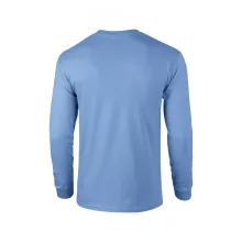 Uniszex póló Gildan GI2400 Ultra Cotton Felnőtt Hosszú Ujjú póló -M, Carolina Blue