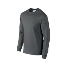 Uniszex póló Gildan GI2400 Ultra Cotton Felnőtt Hosszú Ujjú póló -3XL, Charcoal