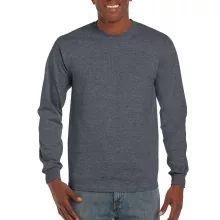 Uniszex póló Gildan GI2400 Ultra Cotton Felnőtt Hosszú Ujjú póló -M, Dark Heather