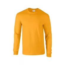 Uniszex póló Gildan GI2400 Ultra Cotton Felnőtt Hosszú Ujjú póló -3XL, Gold