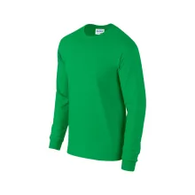 Uniszex póló Gildan GI2400 Ultra Cotton Felnőtt Hosszú Ujjú póló -S, Irish Green