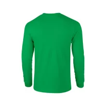 Uniszex póló Gildan GI2400 Ultra Cotton Felnőtt Hosszú Ujjú póló -XL, Irish Green