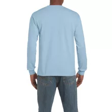 Uniszex póló Gildan GI2400 Ultra Cotton Felnőtt Hosszú Ujjú póló -3XL, Light Blue