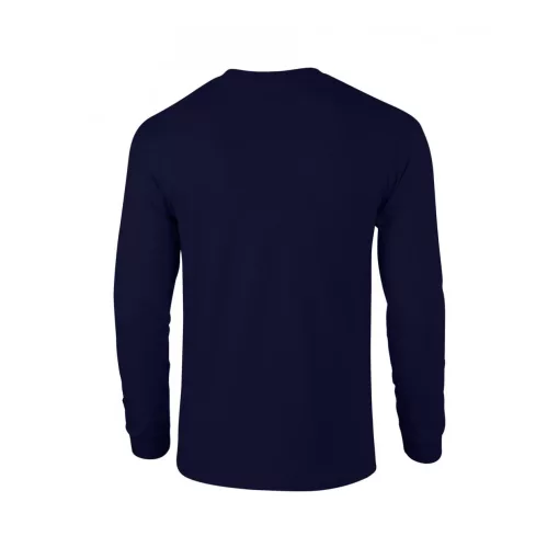 Uniszex póló Gildan GI2400 Ultra Cotton Felnőtt Hosszú Ujjú póló -4XL, Navy