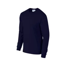 Uniszex póló Gildan GI2400 Ultra Cotton Felnőtt Hosszú Ujjú póló -5XL, Navy