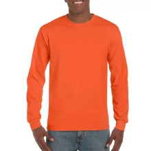 Uniszex póló Gildan GI2400 Ultra Cotton Felnőtt Hosszú Ujjú póló -3XL, Orange