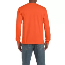 Uniszex póló Gildan GI2400 Ultra Cotton Felnőtt Hosszú Ujjú póló -3XL, Orange